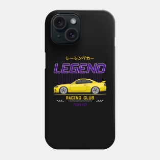 Tuner Yellow Silvia S15 JDM Phone Case