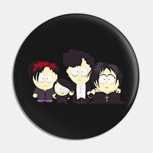 South Park Goth Kids Pin