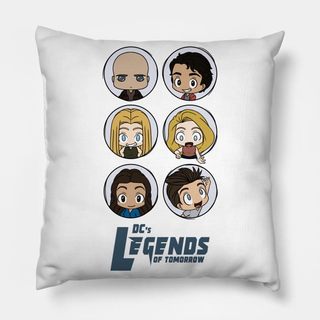 DC's Legends of Tomorrow Return! Pillow by RotemChan