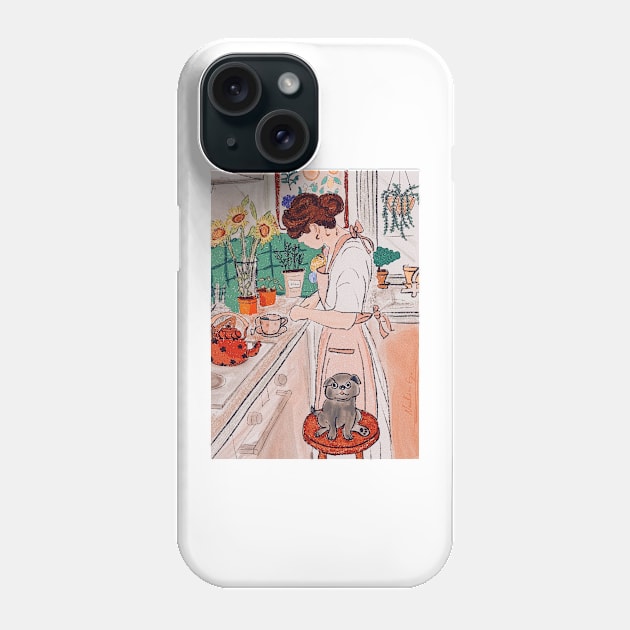 Afternoon tea Phone Case by JustNadia