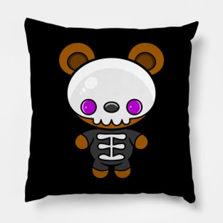 Skull Bear Pillow