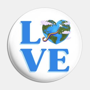 Love and Earth Pin