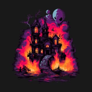 Pixel Art Transylvania Night T-Shirt