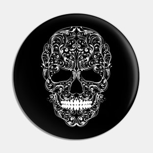 Patrick Seymour • Skull ornament Pin