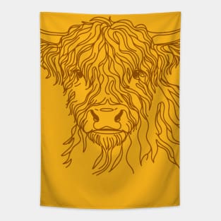 Highland Hairy Coo Tapestry