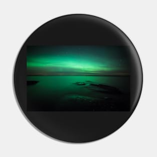 Mystic northern lights glow Pin