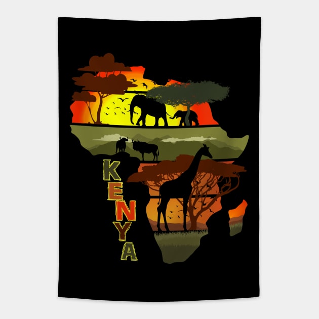 Kenya Tapestry by Nerd_art