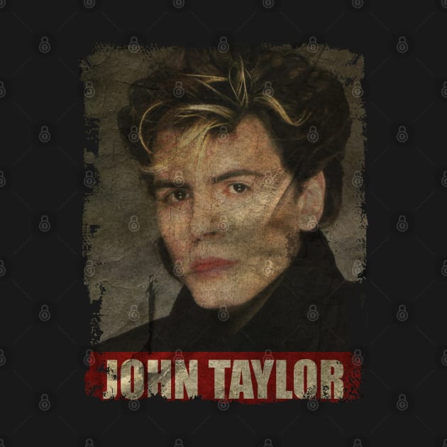 TEXTURE ART-John Taylor - RETRO STYLE 1 by ZiziVintage