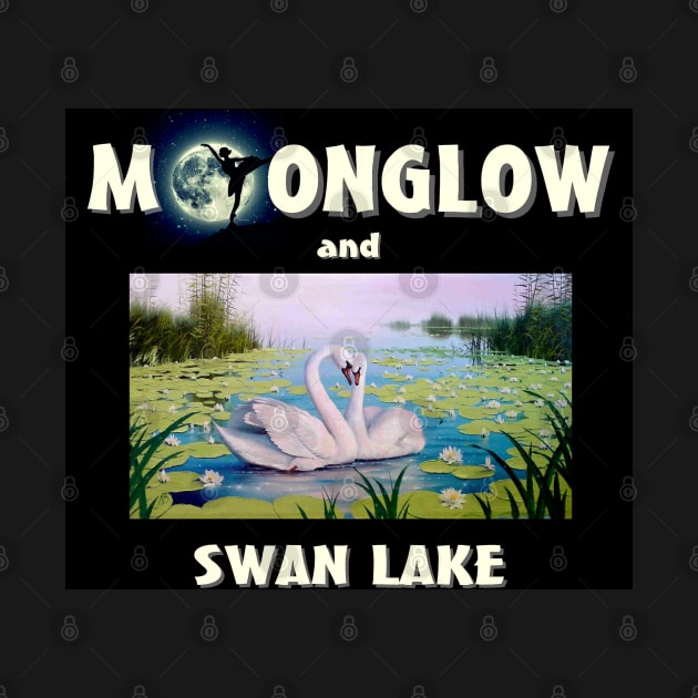 Moonglow abd Swan Lake Ballet Abstract Print by posterbobs