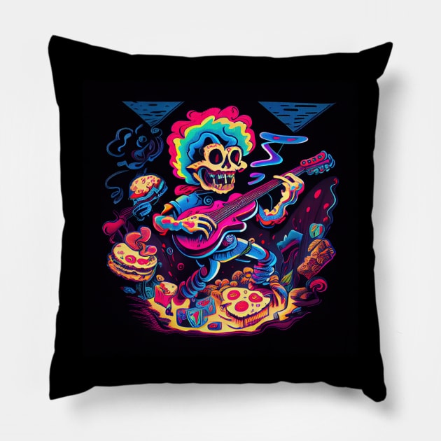 Cereal Killers - Cherry Garcia Pillow by seantwisted