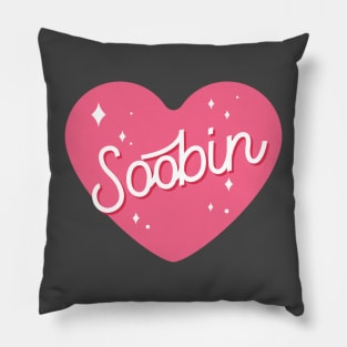 TXT Soobin name heart Pillow