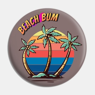 Beach Bum Pin