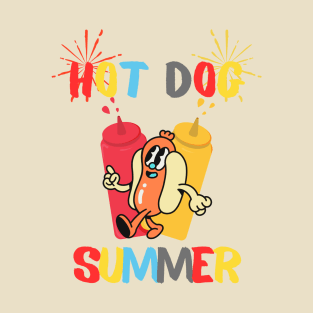Hot Dog Summer T-Shirt