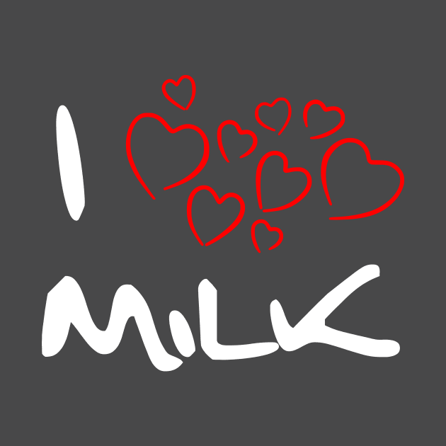 I Heart Milk by valsymot