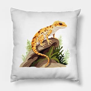 Leopard Gecko Pillow