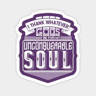 Invictus Unconquerable Soul Magnet