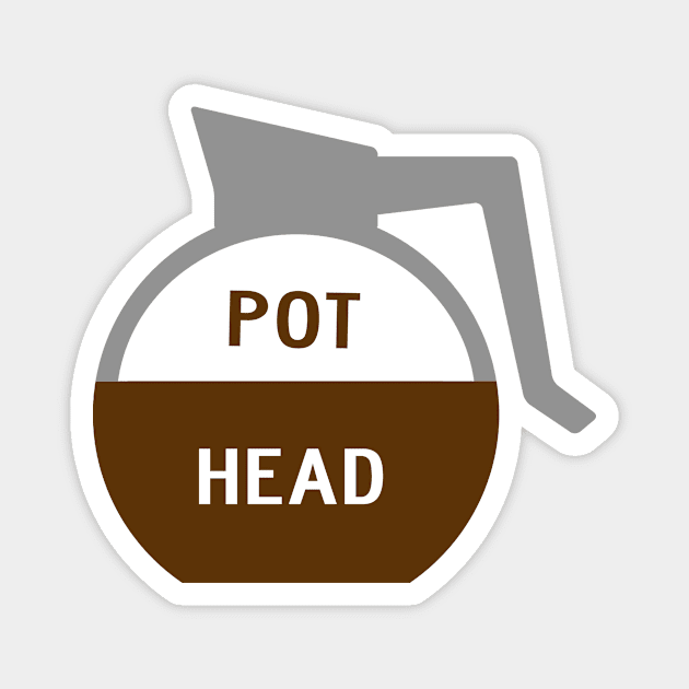 pot head Magnet by pholange