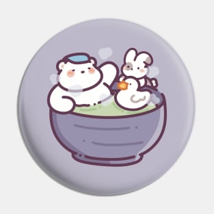 Onsen time Pin