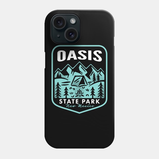 Oasis State Park New Mexico Phone Case by HalpinDesign