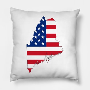 Maine, USA Pillow