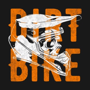 Skull - dirt bike T-Shirt