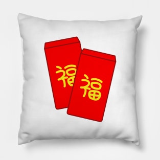 Lunar New Year Red Envelope Pillow