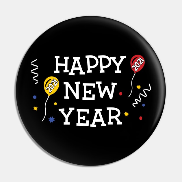 Happy New Year 2021 Pin by aborefat2018