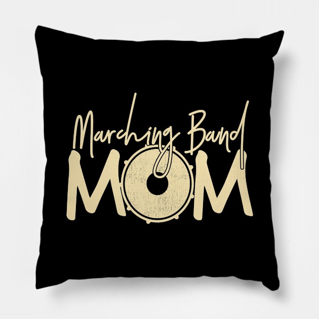 Marching Band - Funny Band Mom Gift Pillow by DnB