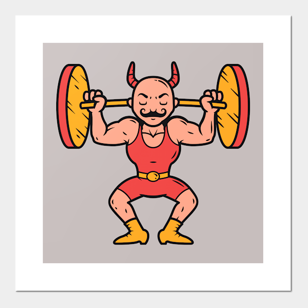 Vintage Cartoon Circus Strongman - Strong Man - Posters and Art Prints | TeePublic Vintage Cartoon Circus Strongman - Strong Man - Posters and Art Prints | TeePublic