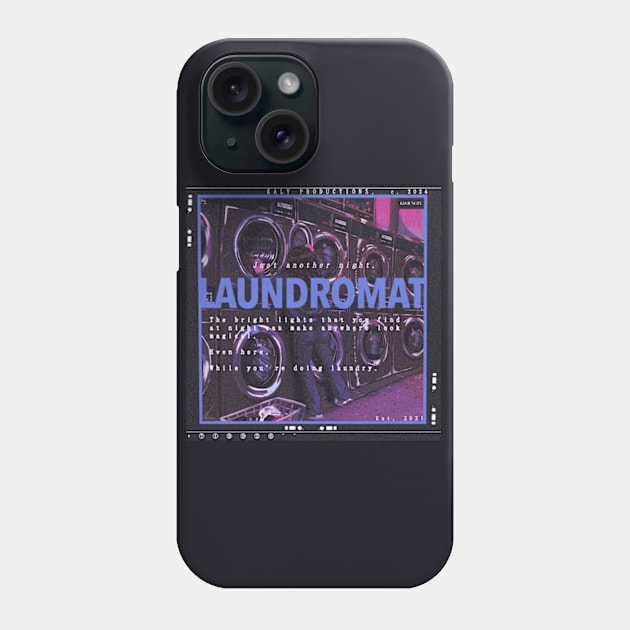 Laundromat Phone Case by KALY Productions