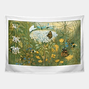 Flowers & Butterflies 1910 Theo van Hoytema Tapestry