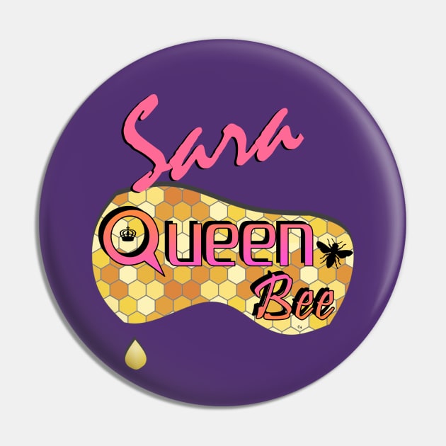 Sara Queen Bee Pin by  EnergyProjections