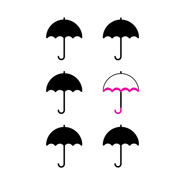 Umbrellas by byebyesally