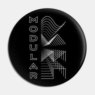 Modular Waveform Audio Analog Design Modular Gift Pin