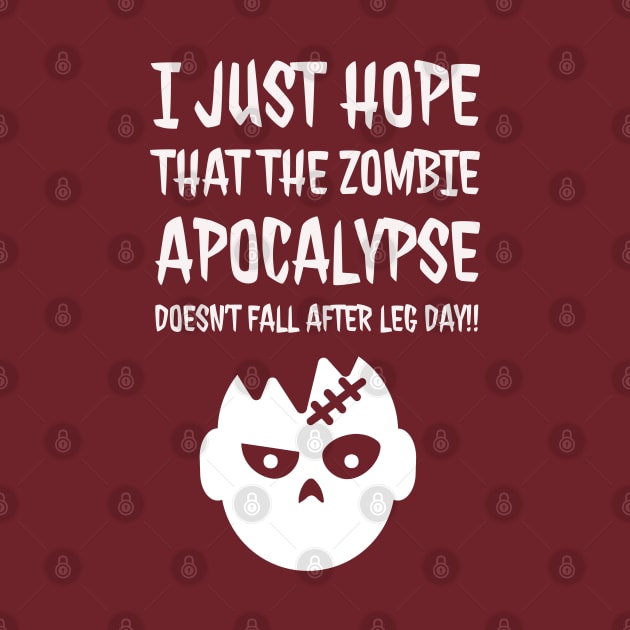 I just hope that the Zombie Apocalypse by madeinchorley