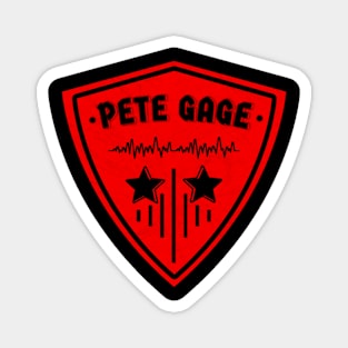 Style retro pete design gage Magnet