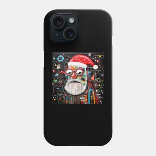 Santa Claus & Cyberpunk 10 Phone Case