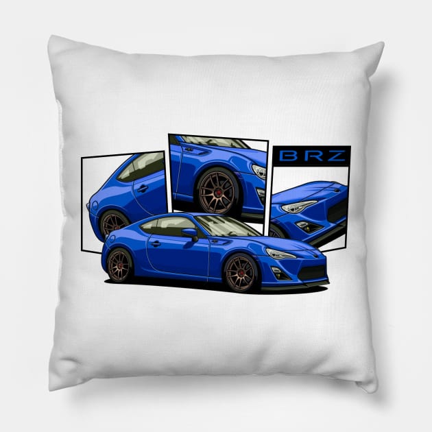 BRZ, JDM Pillow by T-JD