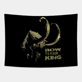 Loki Bow To Your King Tapestry