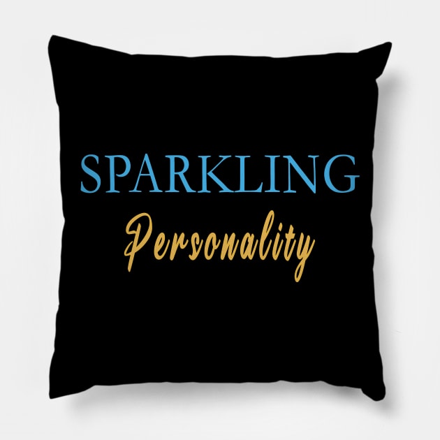 Sparkling personality Pillow by 1Nine7Nine