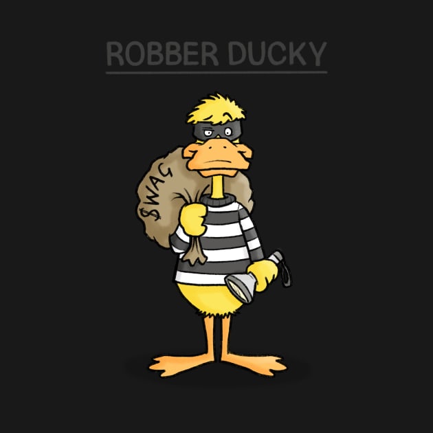 Robber Ducky by CarlBatterbee