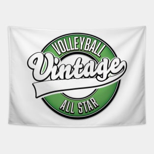 Volleyball vintage All Star logo Tapestry