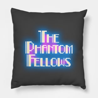 The Phantom Fellows Font Logo Pillow