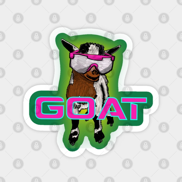 GOAT Magnet by TL Bugg