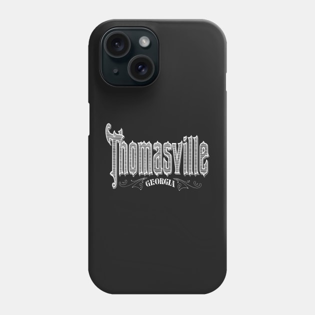 Vintage Thomasville, GA Phone Case by DonDota