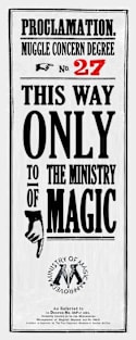 Ministry of Magic Magnet