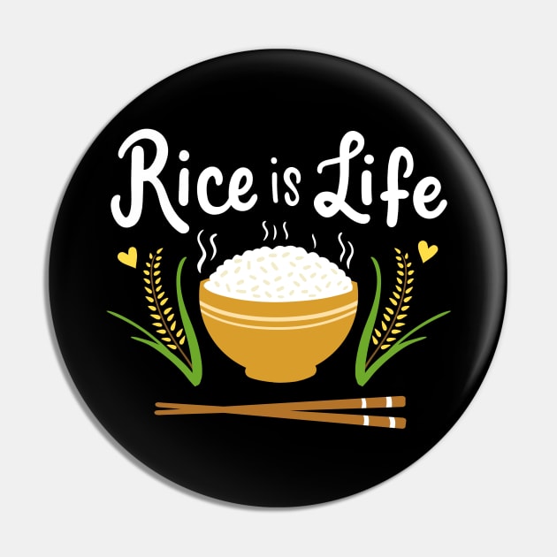 Rice Filipino Philippines Asian Food Pin by KAWAIITEE