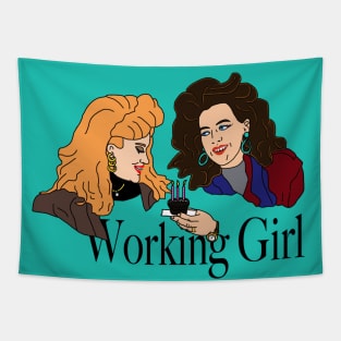 Working Girl Tapestry