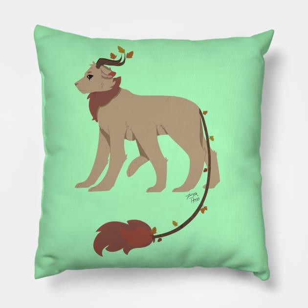 Six-Legged Lion Pillow by Hero75