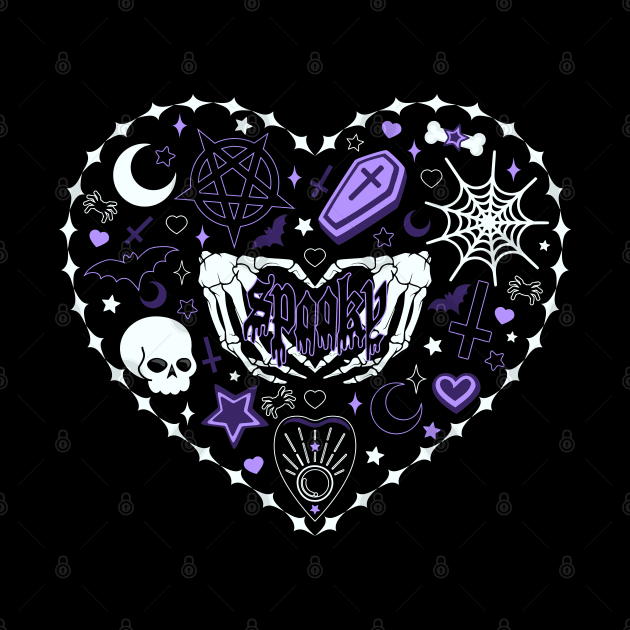 Spooky Witch Heart by RavenWake